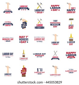 Labour Day labels