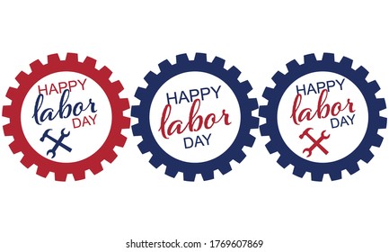 Labour Day, Labor Day, Union Labor, Gear, Stickers