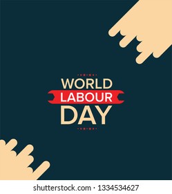 Labour Day or May Day Vector Design