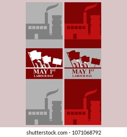Labour day (mayday) vector Illustration