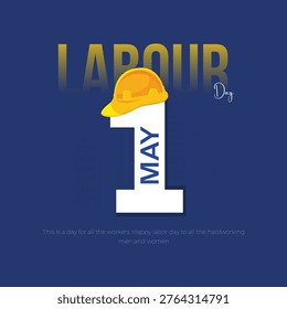 Labour day Minimal Grey Wall Texture Background with Subtle Surface Details, vector illustration.