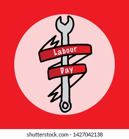 labour day new vector illustration