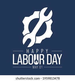 Labour day is observed every year on May 1st, it is an annual holiday to celebrate the achievements of workers. Vector illustration.
