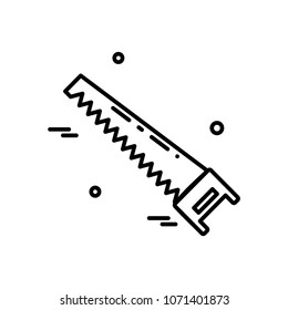 Labour day simple icon with white background vector