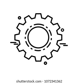 Labour day simple icon with white background vector