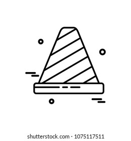 Labour day simple icon with white background vector