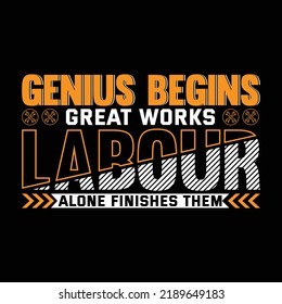 Labour day t shirt design vector