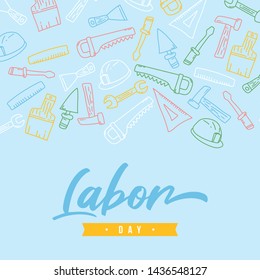 Labour Day of United States Illustration