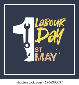 Labour day vector background. International day for Labour 