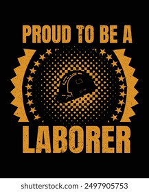 Labour eps vector tshirt design