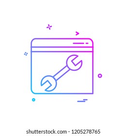 Labour icon design vector 
