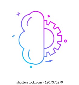 Labour icon design vector