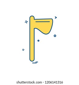 Labour tool icon design vector