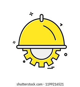 Labour tools icon design vector