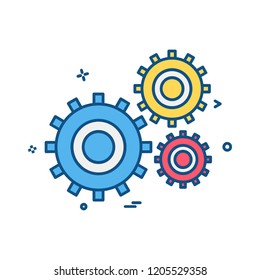 Labour tools icon design vector