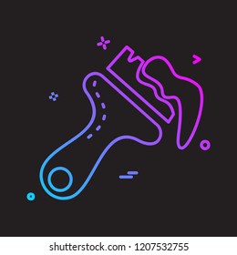 Labour tools icon design vector 