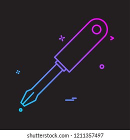 Labour tools icon design vector