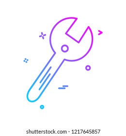 Labour tools icon design vector 