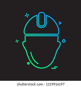 Labour tools icon design vector 