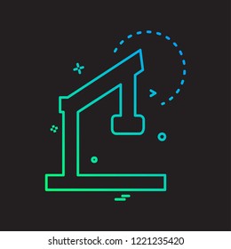 Labour tools icon design vector