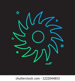 Labour tools icon design vector