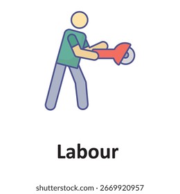  Ícone de vetor de trabalho que pode facilmente modificar ou editar

