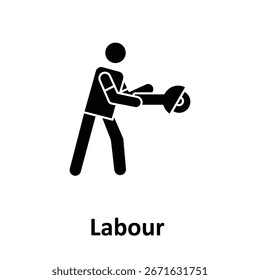  Icono de Vector laboral que puede modificarse o editarse fácilmente

