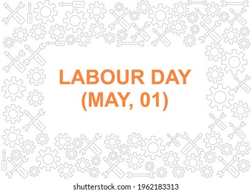 Labour and worker landscpae banner design. Easy to edit with vector file. Can use for your creative content. Especially about labour day campaign in this may.