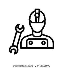 Labour Working icon, working, work, worker, manual, editable vector, pixel perfect, illustrator ai file