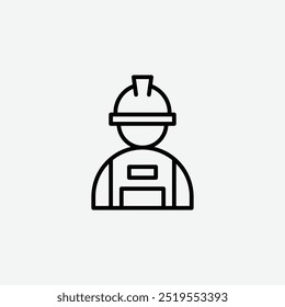 Labourline vector icon. EPS 10