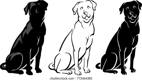 Labrador Dog Art