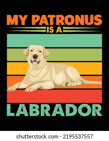  labrador dog custom t-shirt design