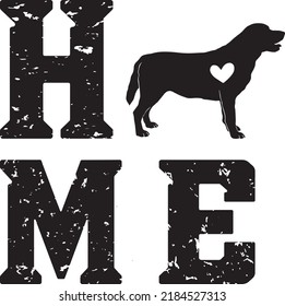 Labrador Retriever Home 2 Dog Svg