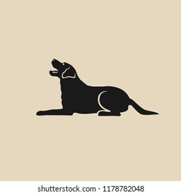 Labrador Retriever - isolated vector illustration