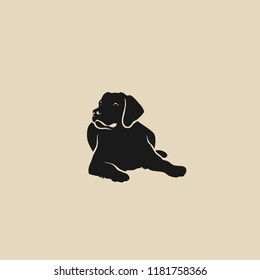 Labrador Retriever - isolated vector illustration