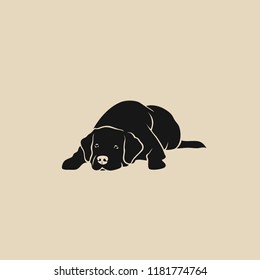 Labrador Retriever - Isolated Vector Illustration