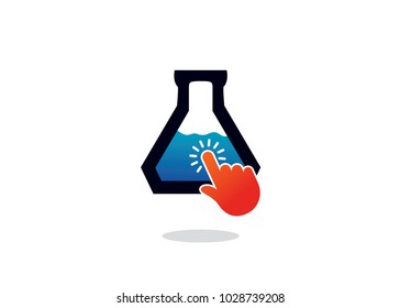Labs Click Logo Design Template, Element Design, Vector Design