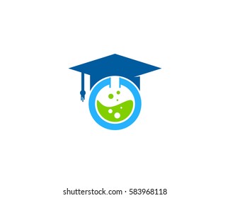 Labs Education Logo Design Element