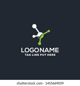 Labs logo identity design template