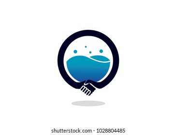 Labs Shake Logo Design Template, Element Design, Vector Design
