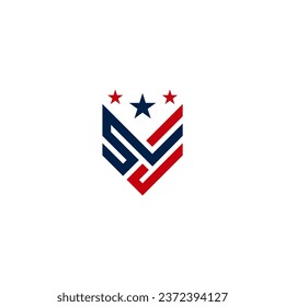 Abstrakter Anfangsbuchstabe SW oder WS Logo