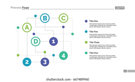 Labyrinth Flowchart Slide Template