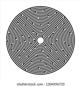Labyrinth, game, entertainment, puzzle, Vector Image	