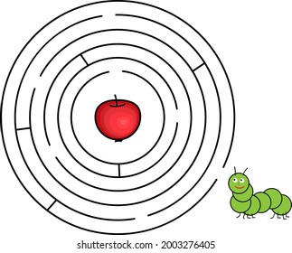 labyrinth, game on a white background