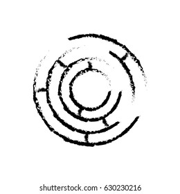 labyrinth game shape exit search sketch
