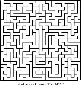 Labyrinth of high complexity