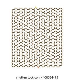 Labyrinth of high complexity