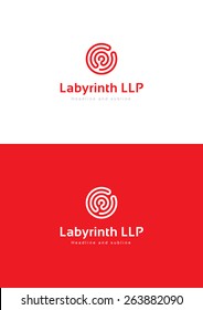 Labyrinth Logo Teamplate.