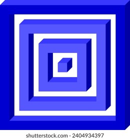 Labyrinth Maze Alphabet Letter Vector