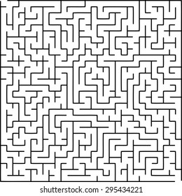 Labyrinth of medium complexity